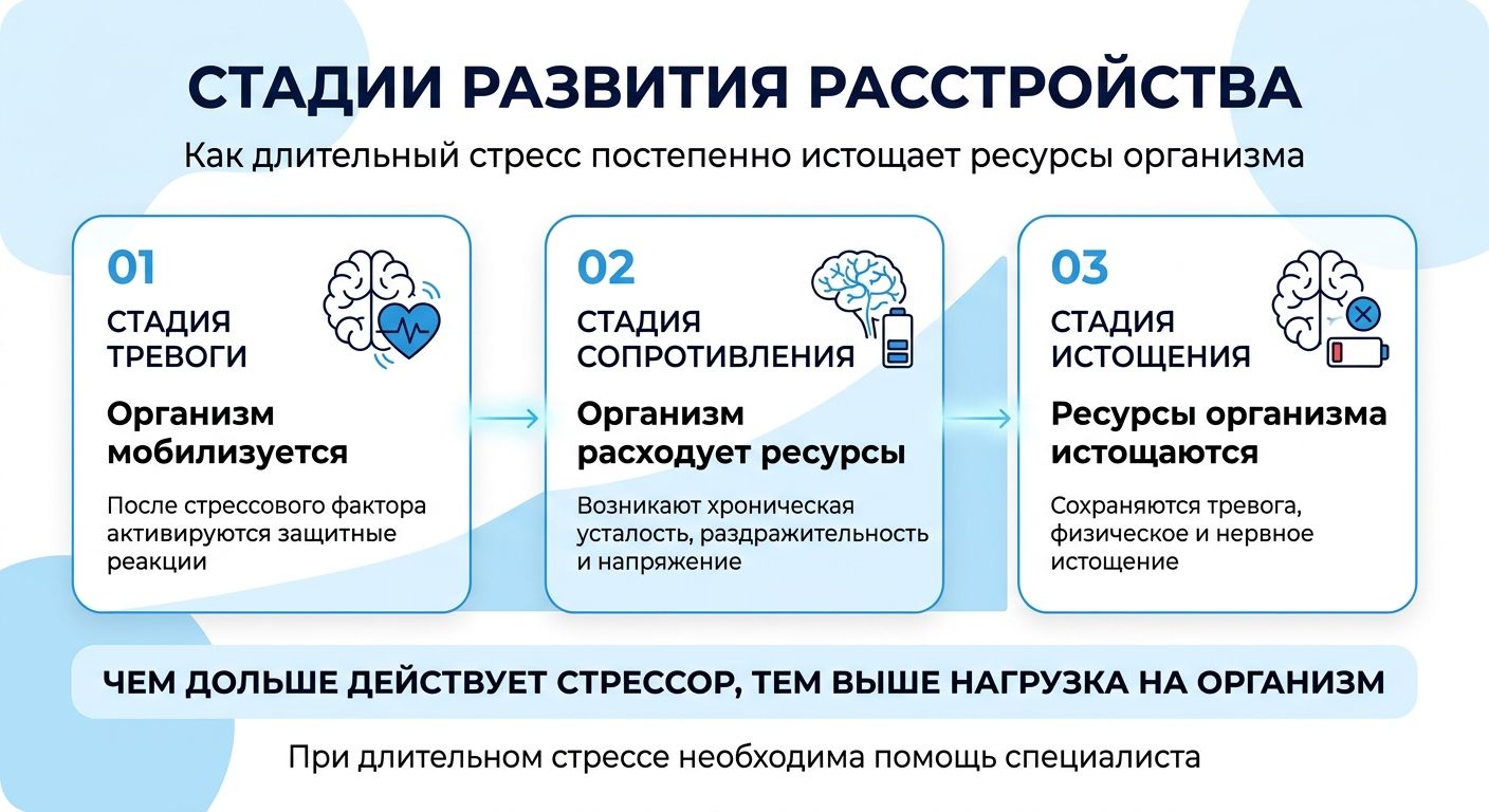 Лечение стресса в Тимашёвске инфографика